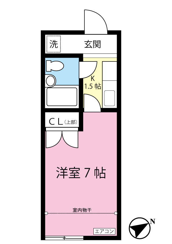 ニシキハイツの間取り