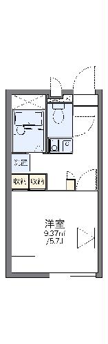 レオパレスＢＡＲＢＩＣＡＮの間取り