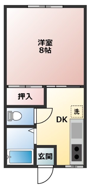 ジュネス親和IIの間取り