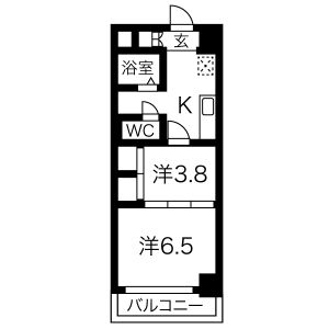 エス・コートの間取り