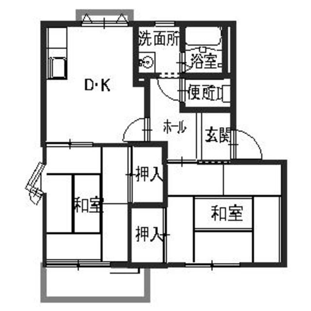 メゾン　ド　シャンドーレの間取り