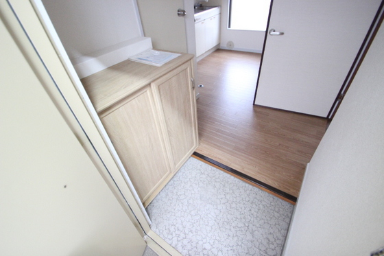玄関　※別号室の写真となります。