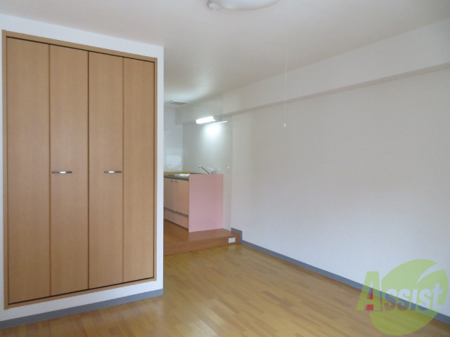 その他部屋・スペース　寝室にあったクローゼット。荷物がたくさんあっても大丈夫。