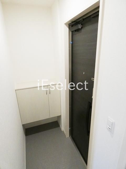 玄関　シューズボックスのある玄関