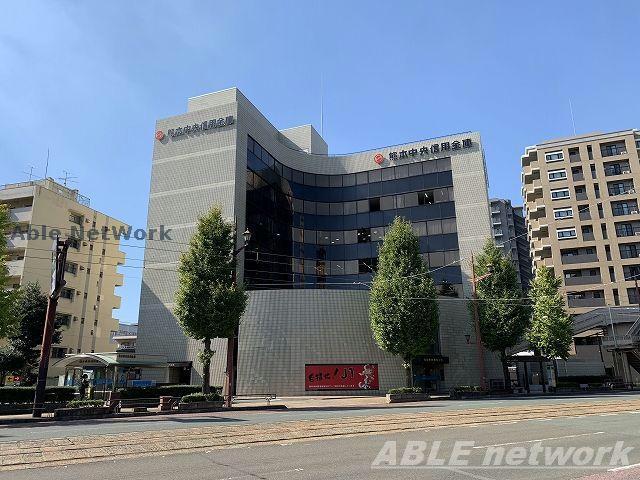 銀行　熊本中央信用金庫本店（銀行）まで80m
