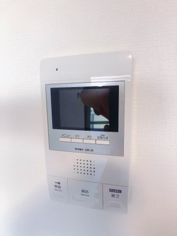 セキュリティ　防犯設備カラーTVモニターホン