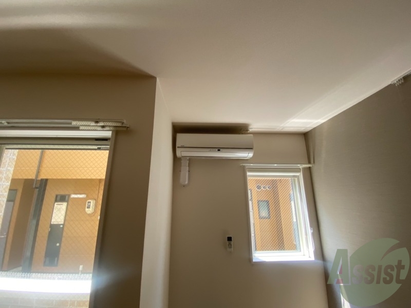 その他設備　ちゃんとエアコンもついているので、安心してくださいね