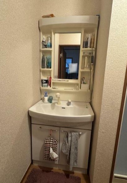 洗面設備　洗面所です