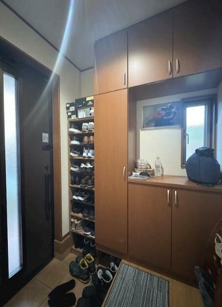 玄関　毎日通る玄関はこちらです