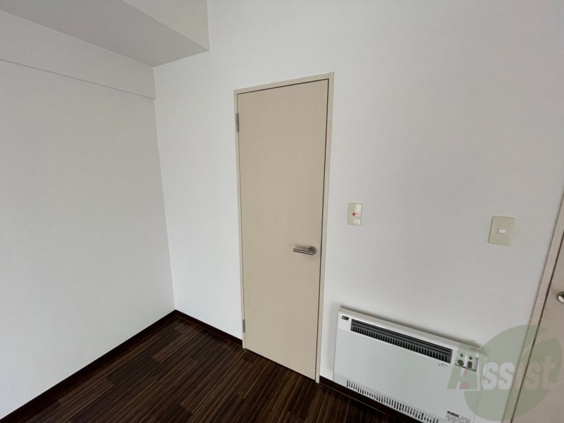 収納　寝室の収納です。部屋がすっきり片付きます。