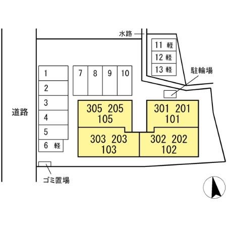 その他　駐車場配置図