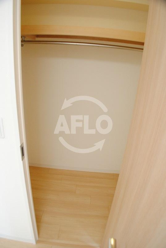 収納　アーバネックス四ツ橋　ウォークインクローゼット