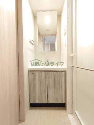 洗面設備　市谷鷹匠町レジデンス