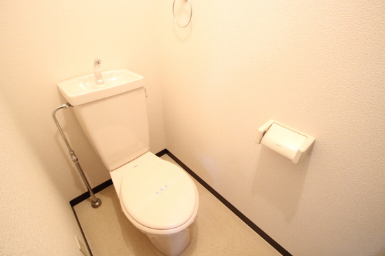 トイレ　写真は別の号室のものです。