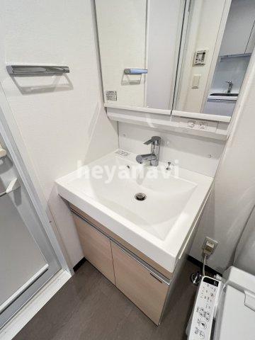 洗面設備　他号室　同施工参考写真