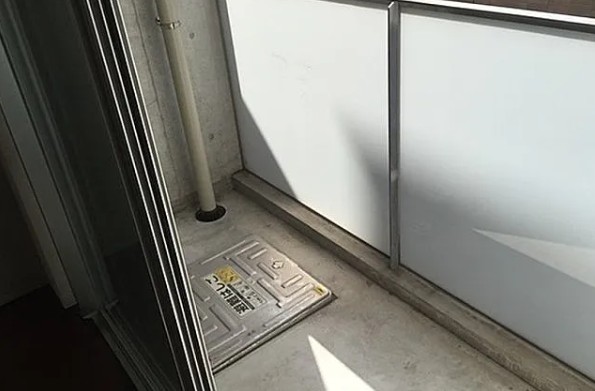 バルコニー　別タイプ部屋　参考写真です