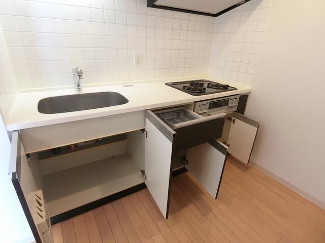 キッチン　キッチンでお料理をお楽しみください