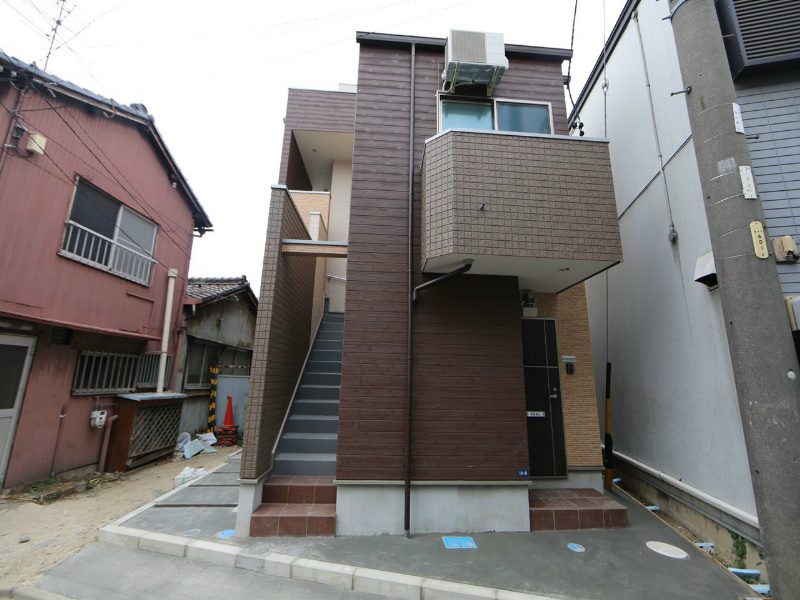 建物外観　外観　デザイナーズ　光インターネット無料