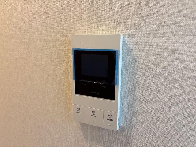 セキュリティ　モニター付きインターホン