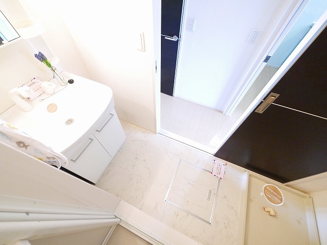 洗面設備　洗面所です