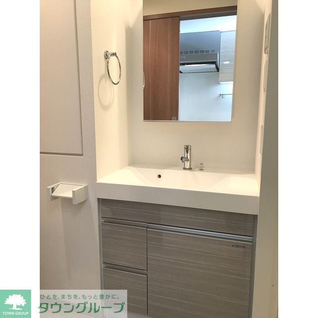 洗面設備　同タイプ・別部屋画像・現況優先