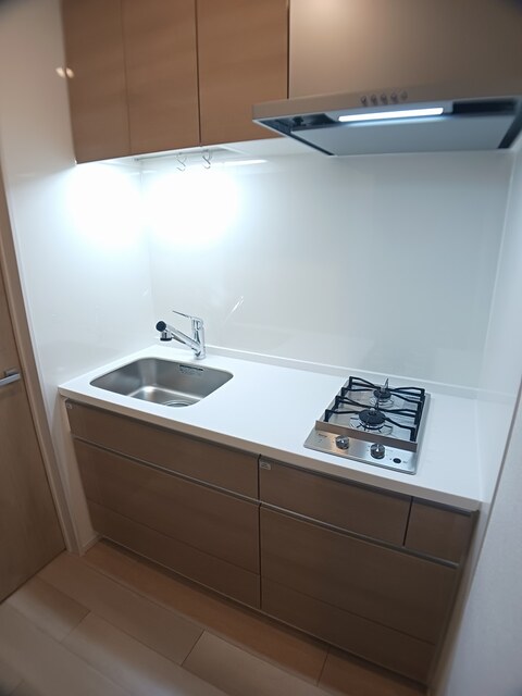 キッチン　システムキッチンガスコンロ