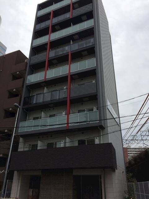 建物外観　外観タイル張りです