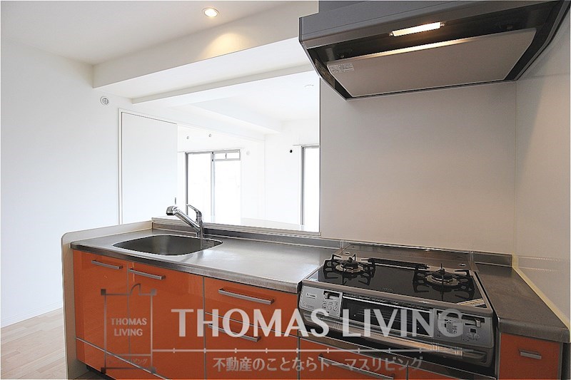 キッチン　女性人気の高いカウンターキッチンです。