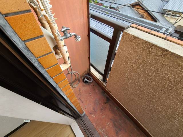 その他設備　洗濯機を置けます