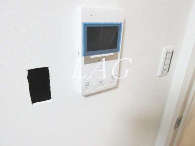 セキュリティ　モニター付きインターフォンです。