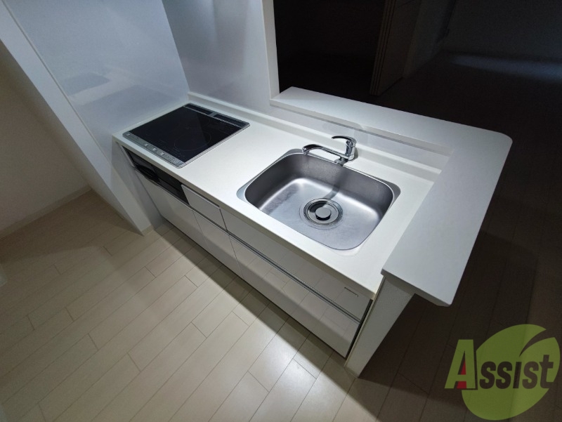 キッチン　キッチンはスペースも広々していて使いやすそうですよ！