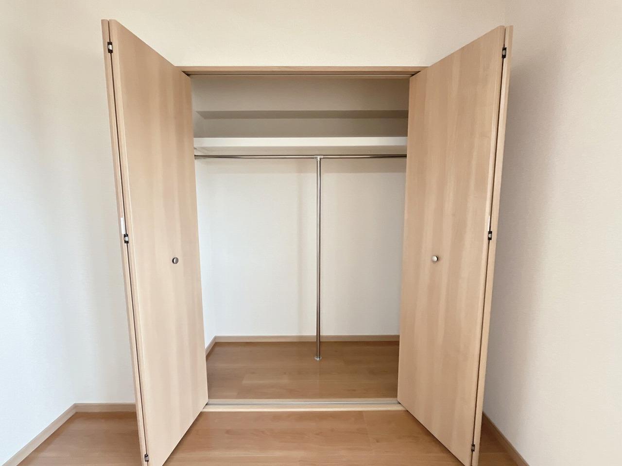 収納　クローゼットの中も使いやすいです