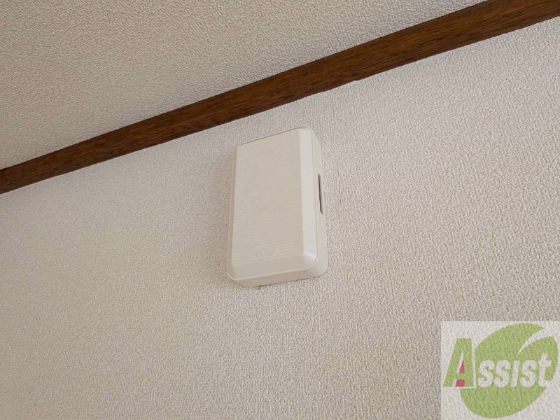 セキュリティ　来客時にはこちらのチャイムが鳴りますよ。