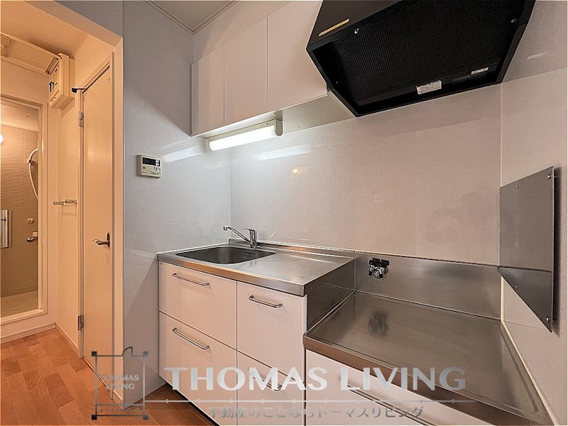 キッチン　コンロ設置可。お好きなコンロを設置下さい。