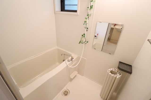 バス・シャワールーム　小窓もあり明るい空間です