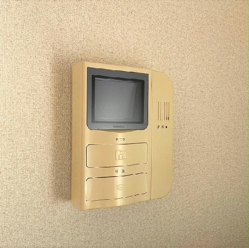 セキュリティ　モニター付きインターホン