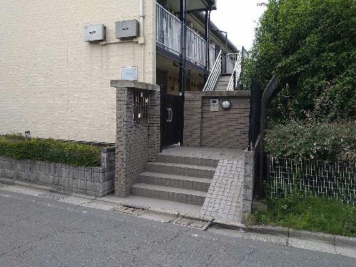 エントランス　オートロックゲート