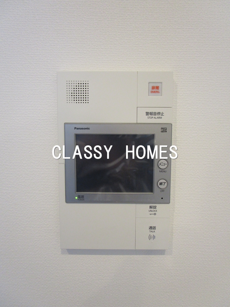 セキュリティ　2023年竣工　グランマーチ芝公園：モニタフォン