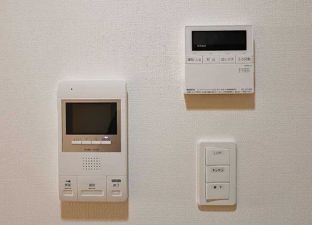 セキュリティ　急な来客時も安心ですね