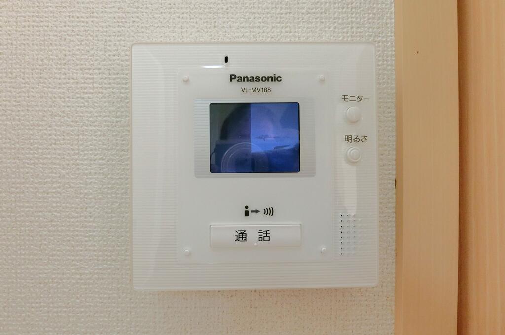 セキュリティ　同型物件の写真です、配色に違いあり