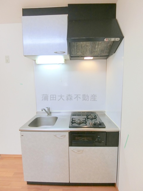 キッチン　2口ガスグリル付システムキッチン