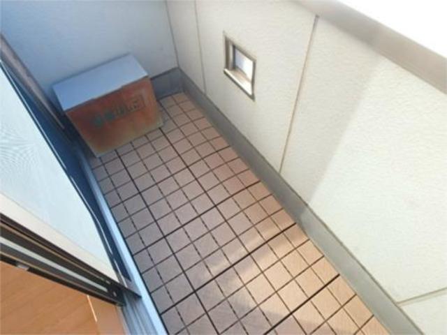 バルコニー　お洗濯もバッチリ