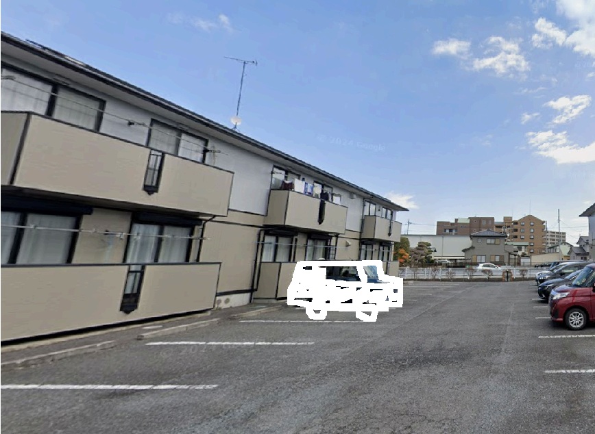 駐車場　駐車場2台込みは嬉しいな