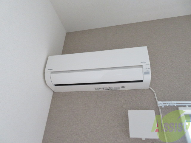 その他設備　エアコンも有り、引っ越し初日から快適ですね