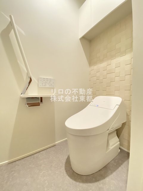 トイレ　洗浄便座付です！