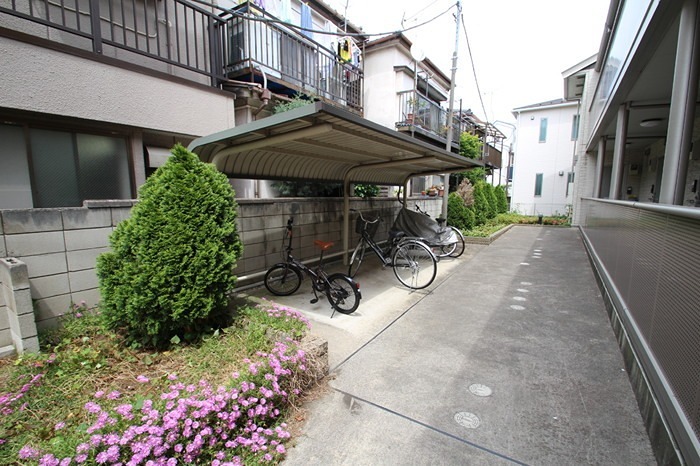 駐車場　駐輪場