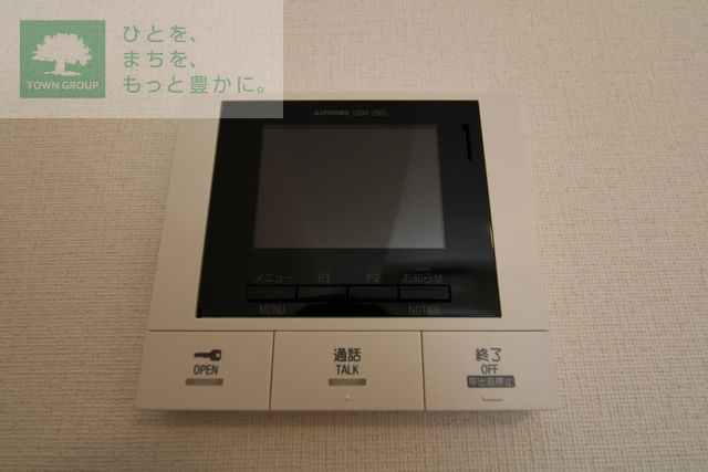 セキュリティ　同施工会社同タイプ　の別建物写真になります。