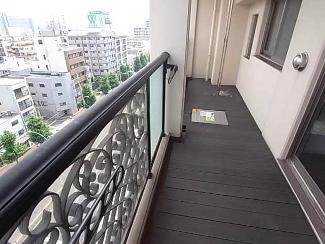 バルコニー　とても風通し良いです。