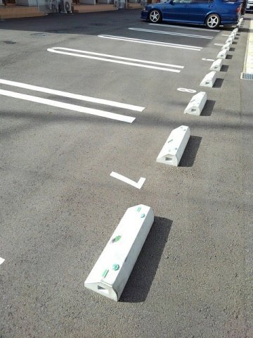 駐車場　車をお持ちの方に嬉しい駐車場付きの物件です