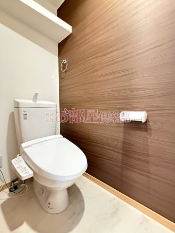 トイレ　ゆったりとした空間のトイレです